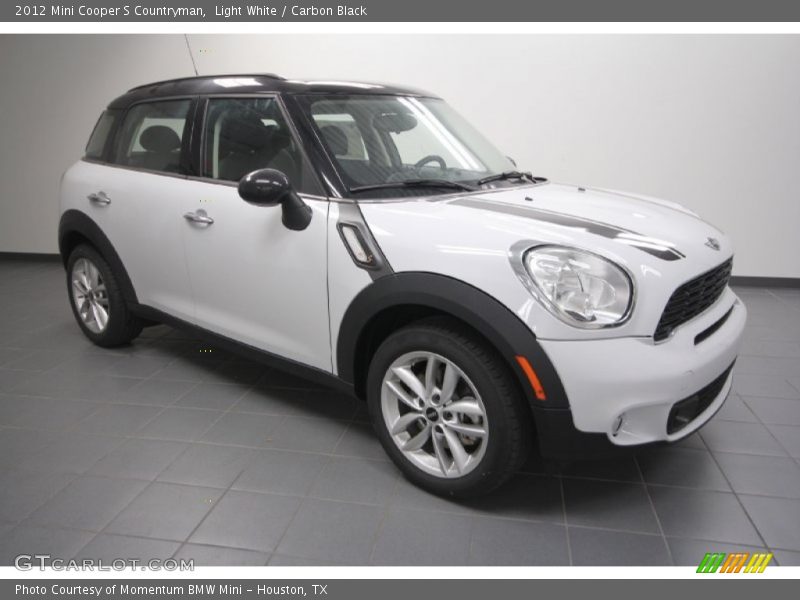 Light White / Carbon Black 2012 Mini Cooper S Countryman