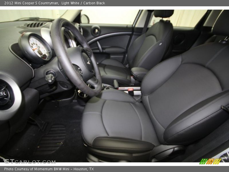 Light White / Carbon Black 2012 Mini Cooper S Countryman
