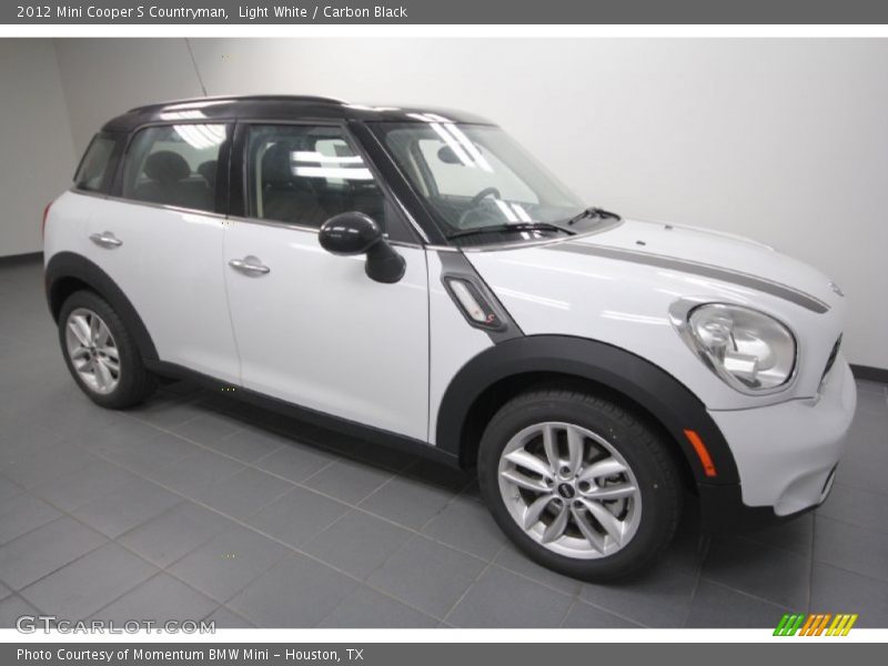 Light White / Carbon Black 2012 Mini Cooper S Countryman