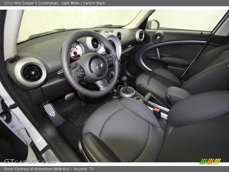 Light White / Carbon Black 2012 Mini Cooper S Countryman