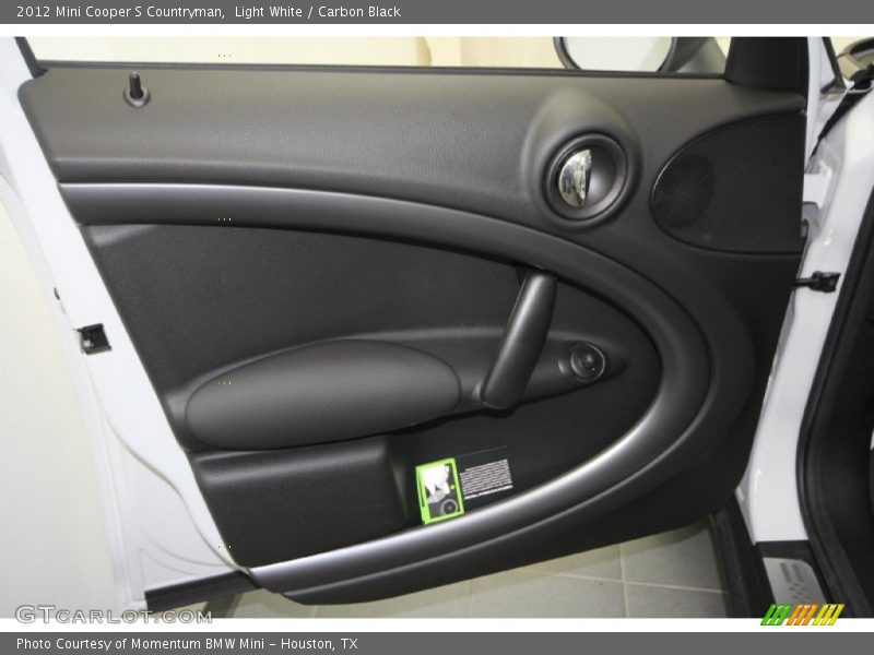 Light White / Carbon Black 2012 Mini Cooper S Countryman