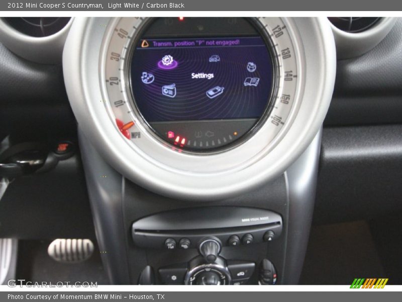 Light White / Carbon Black 2012 Mini Cooper S Countryman