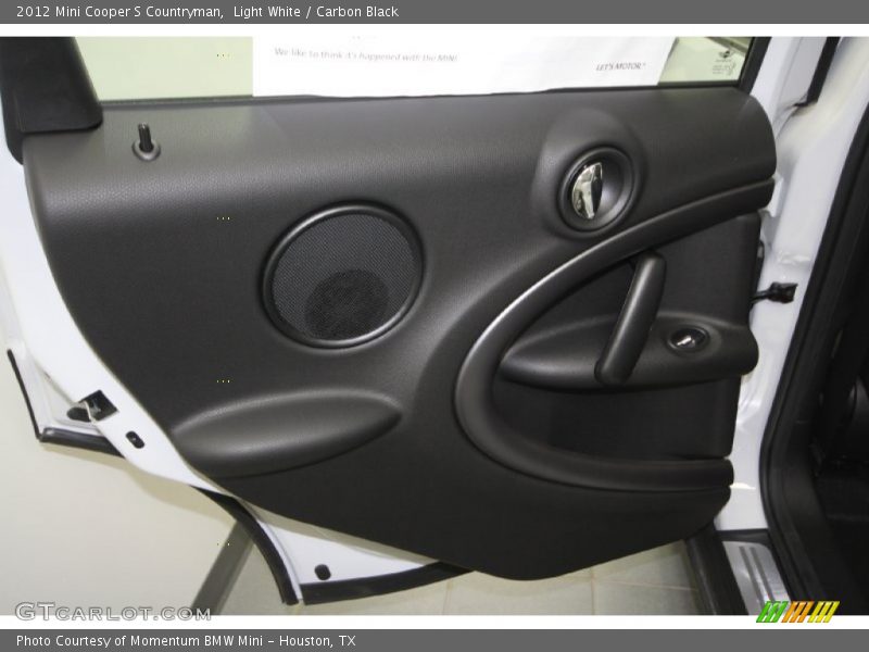 Light White / Carbon Black 2012 Mini Cooper S Countryman