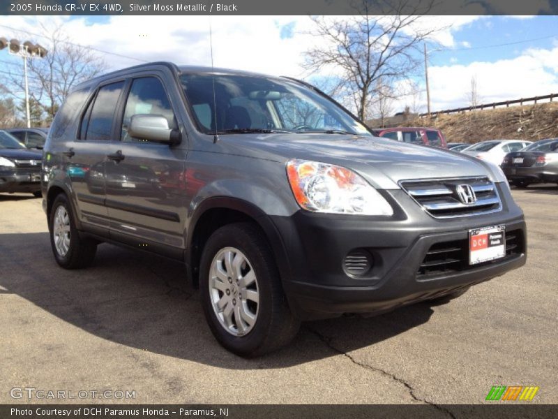 Silver Moss Metallic / Black 2005 Honda CR-V EX 4WD
