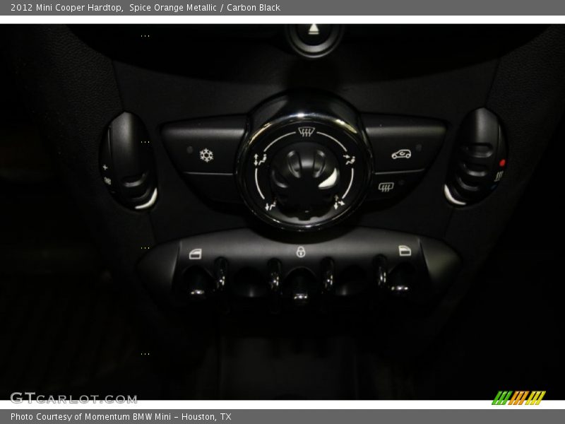 Spice Orange Metallic / Carbon Black 2012 Mini Cooper Hardtop
