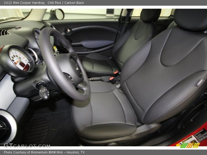 Chili Red / Carbon Black 2012 Mini Cooper Hardtop
