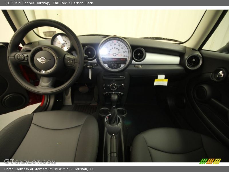 Chili Red / Carbon Black 2012 Mini Cooper Hardtop