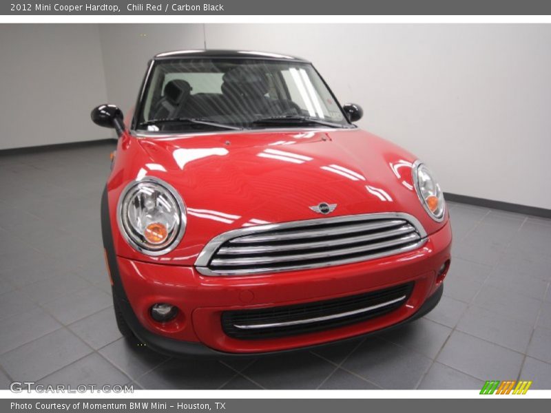 Chili Red / Carbon Black 2012 Mini Cooper Hardtop