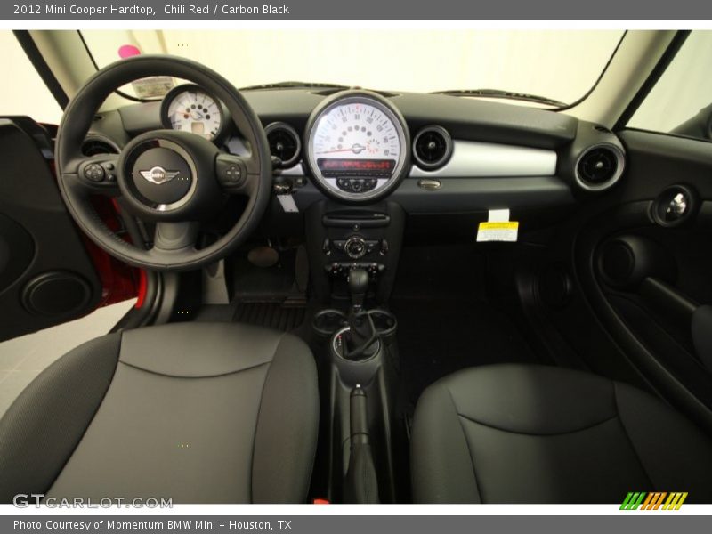 Dashboard of 2012 Cooper Hardtop