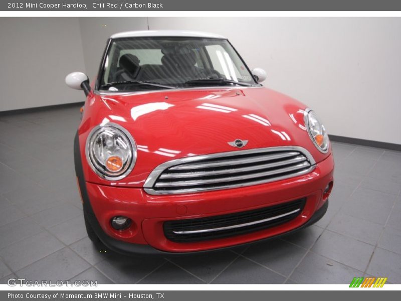 Chili Red / Carbon Black 2012 Mini Cooper Hardtop