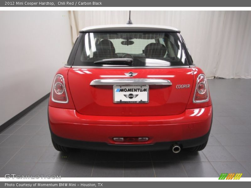 Chili Red / Carbon Black 2012 Mini Cooper Hardtop