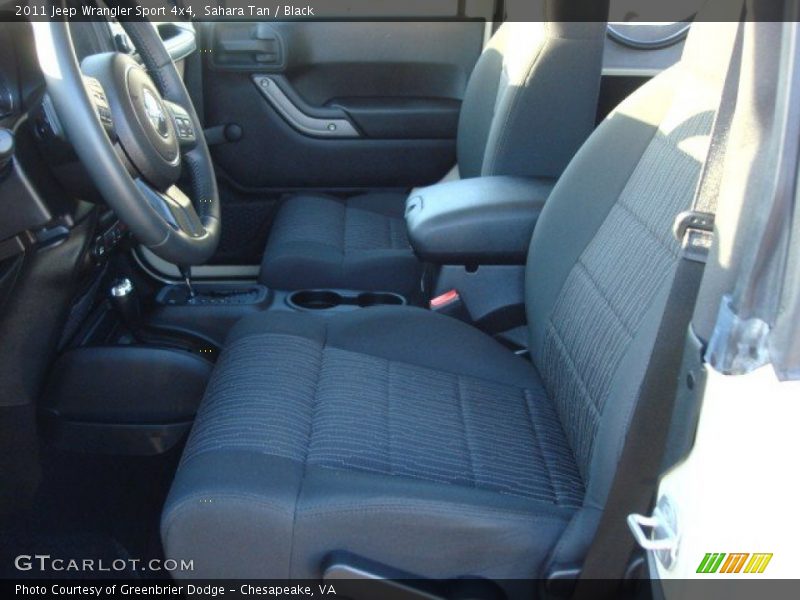 Sahara Tan / Black 2011 Jeep Wrangler Sport 4x4