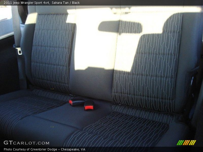 Sahara Tan / Black 2011 Jeep Wrangler Sport 4x4