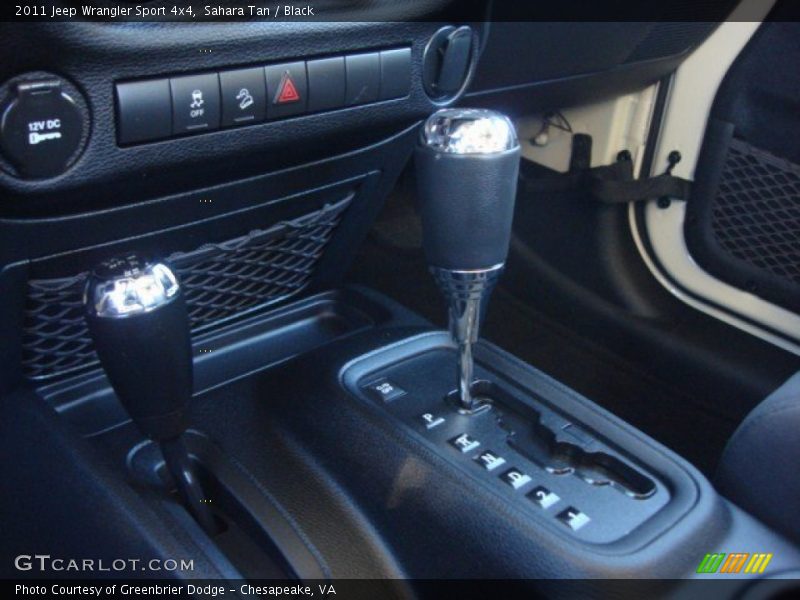 Sahara Tan / Black 2011 Jeep Wrangler Sport 4x4