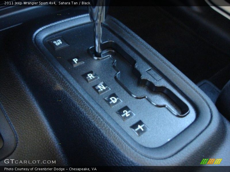 Sahara Tan / Black 2011 Jeep Wrangler Sport 4x4