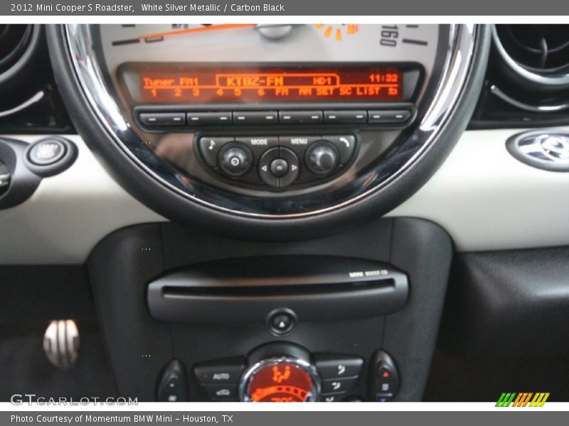 White Silver Metallic / Carbon Black 2012 Mini Cooper S Roadster