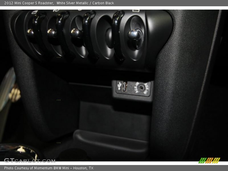 White Silver Metallic / Carbon Black 2012 Mini Cooper S Roadster