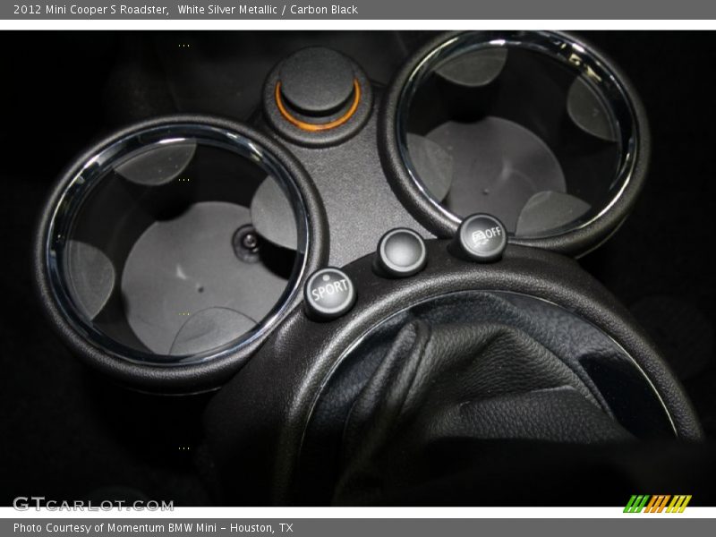White Silver Metallic / Carbon Black 2012 Mini Cooper S Roadster