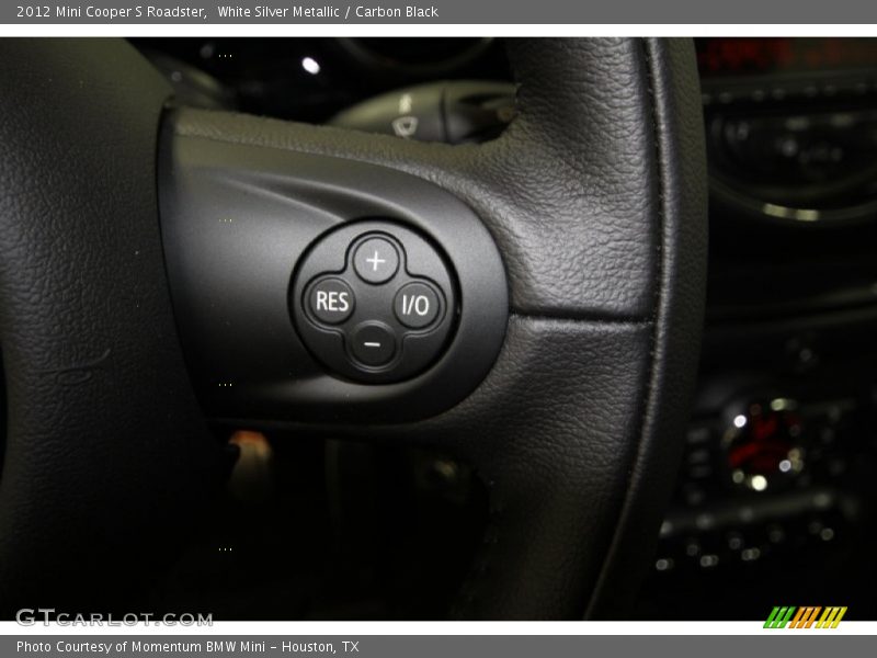 White Silver Metallic / Carbon Black 2012 Mini Cooper S Roadster
