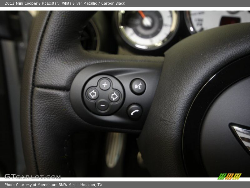 White Silver Metallic / Carbon Black 2012 Mini Cooper S Roadster
