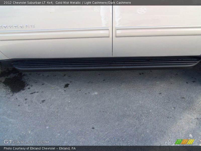 Gold Mist Metallic / Light Cashmere/Dark Cashmere 2012 Chevrolet Suburban LT 4x4