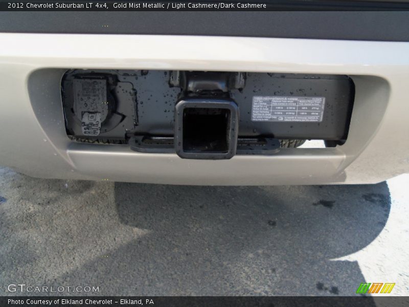 Gold Mist Metallic / Light Cashmere/Dark Cashmere 2012 Chevrolet Suburban LT 4x4