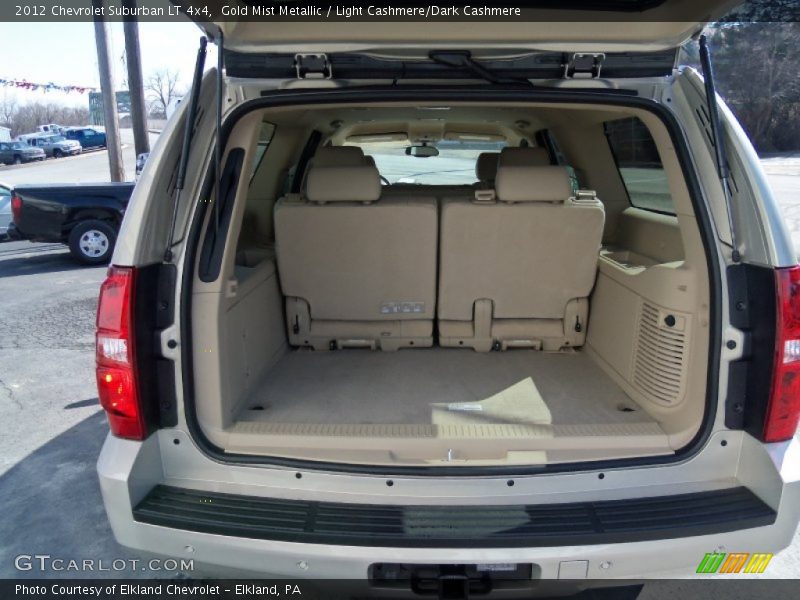 Gold Mist Metallic / Light Cashmere/Dark Cashmere 2012 Chevrolet Suburban LT 4x4