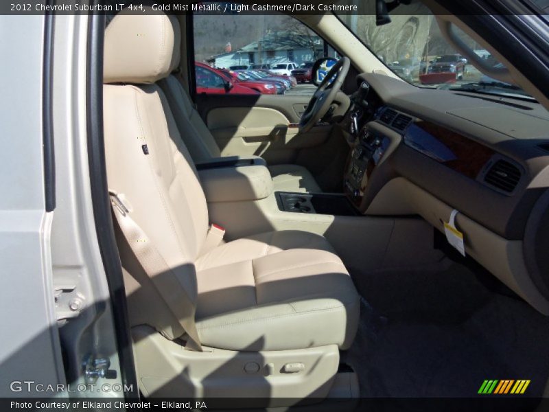 Gold Mist Metallic / Light Cashmere/Dark Cashmere 2012 Chevrolet Suburban LT 4x4