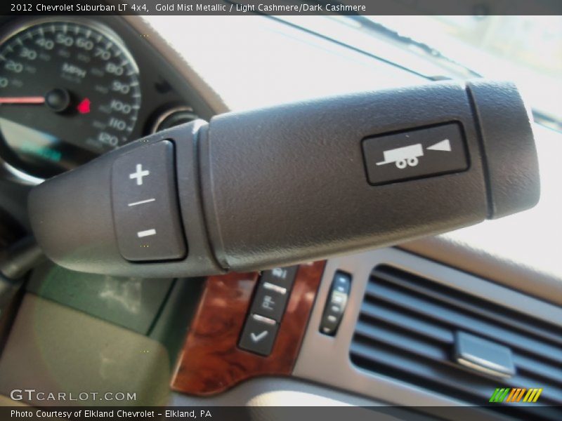 Gold Mist Metallic / Light Cashmere/Dark Cashmere 2012 Chevrolet Suburban LT 4x4
