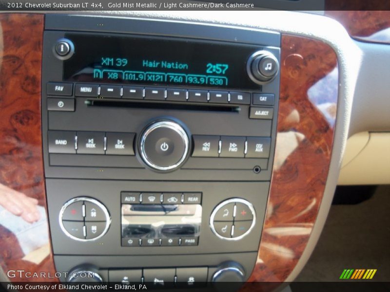 Gold Mist Metallic / Light Cashmere/Dark Cashmere 2012 Chevrolet Suburban LT 4x4