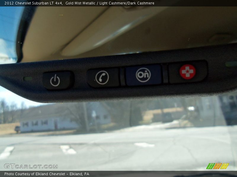 Gold Mist Metallic / Light Cashmere/Dark Cashmere 2012 Chevrolet Suburban LT 4x4
