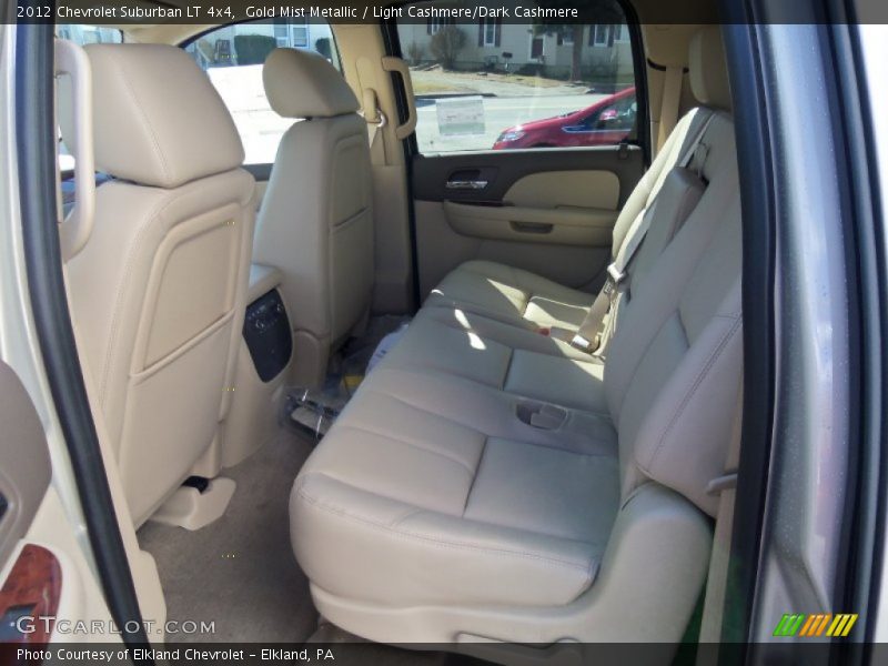 Gold Mist Metallic / Light Cashmere/Dark Cashmere 2012 Chevrolet Suburban LT 4x4