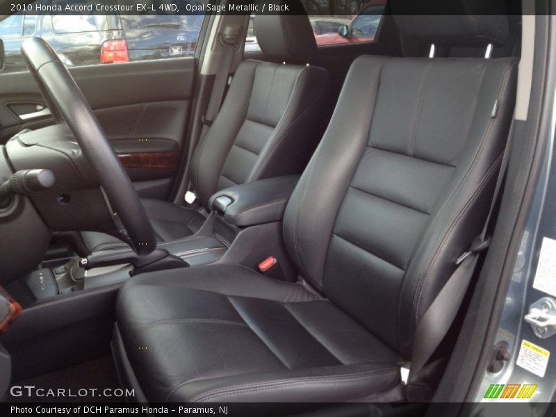 Opal Sage Metallic / Black 2010 Honda Accord Crosstour EX-L 4WD
