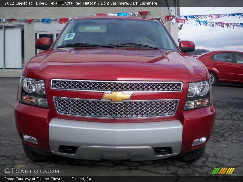 Crystal Red Tintcoat / Light Cashmere/Dark Cashmere 2012 Chevrolet Tahoe LT 4x4