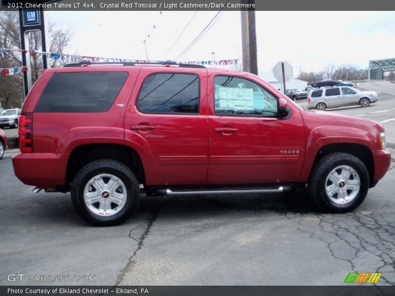 Crystal Red Tintcoat / Light Cashmere/Dark Cashmere 2012 Chevrolet Tahoe LT 4x4