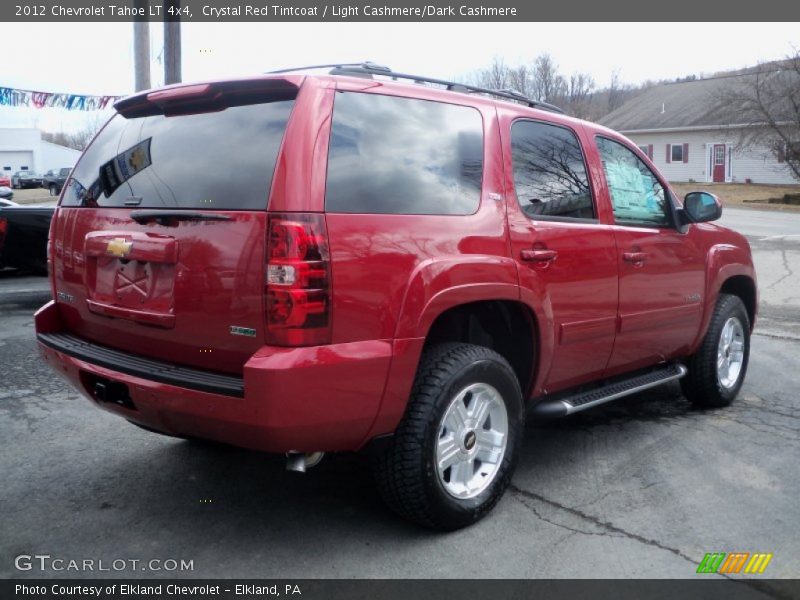 Crystal Red Tintcoat / Light Cashmere/Dark Cashmere 2012 Chevrolet Tahoe LT 4x4