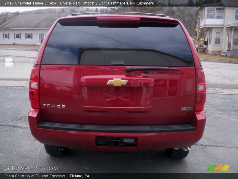 Crystal Red Tintcoat / Light Cashmere/Dark Cashmere 2012 Chevrolet Tahoe LT 4x4