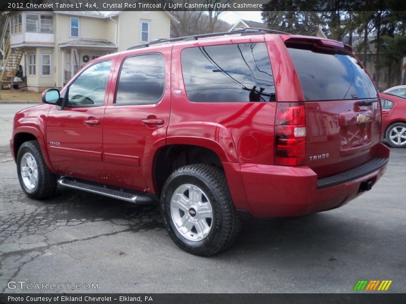 Crystal Red Tintcoat / Light Cashmere/Dark Cashmere 2012 Chevrolet Tahoe LT 4x4
