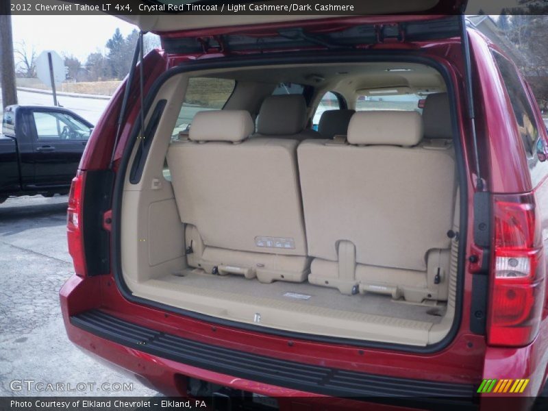 Crystal Red Tintcoat / Light Cashmere/Dark Cashmere 2012 Chevrolet Tahoe LT 4x4