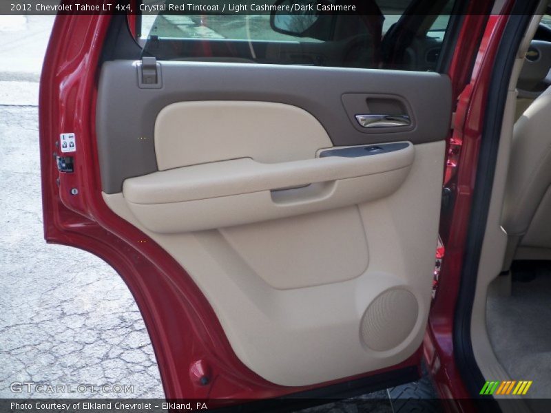 Crystal Red Tintcoat / Light Cashmere/Dark Cashmere 2012 Chevrolet Tahoe LT 4x4