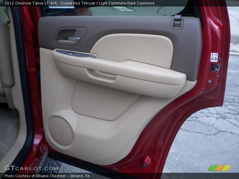 Crystal Red Tintcoat / Light Cashmere/Dark Cashmere 2012 Chevrolet Tahoe LT 4x4