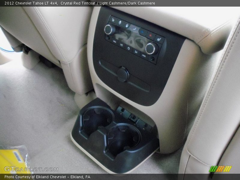 Crystal Red Tintcoat / Light Cashmere/Dark Cashmere 2012 Chevrolet Tahoe LT 4x4