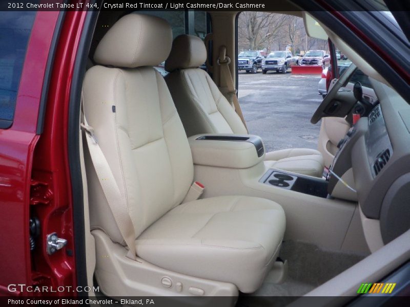Crystal Red Tintcoat / Light Cashmere/Dark Cashmere 2012 Chevrolet Tahoe LT 4x4