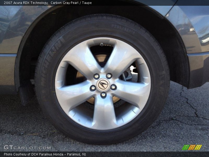 Carbon Gray Pearl / Taupe 2007 Acura RDX Technology