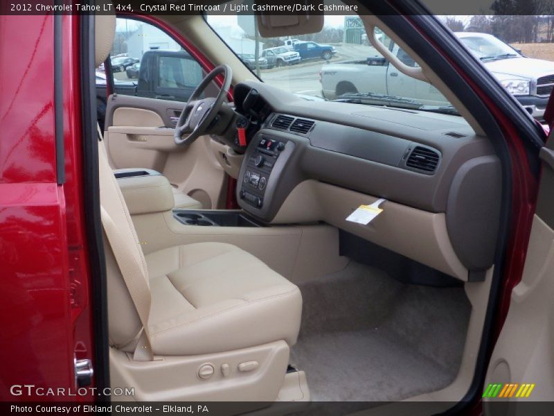 Crystal Red Tintcoat / Light Cashmere/Dark Cashmere 2012 Chevrolet Tahoe LT 4x4