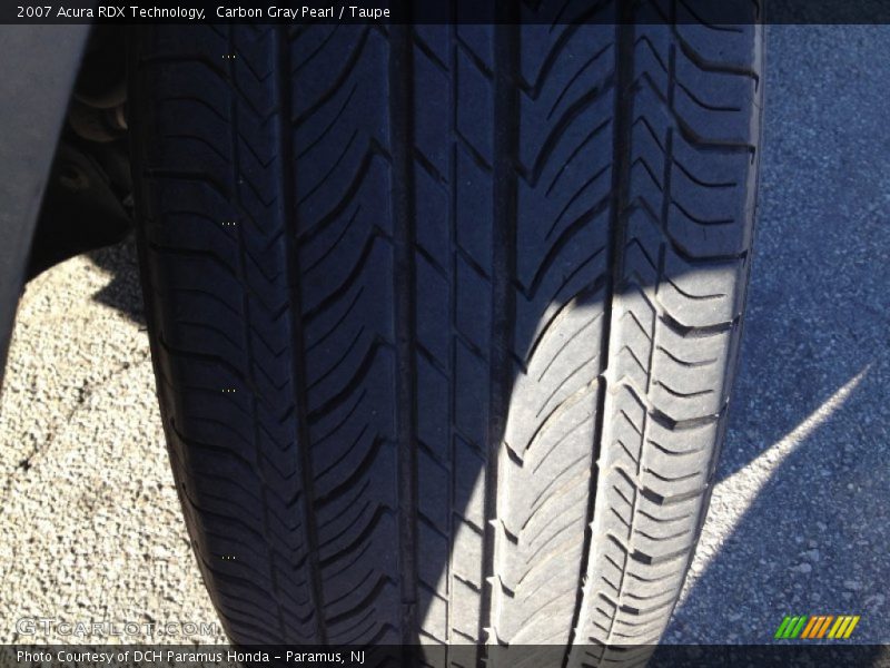 Carbon Gray Pearl / Taupe 2007 Acura RDX Technology