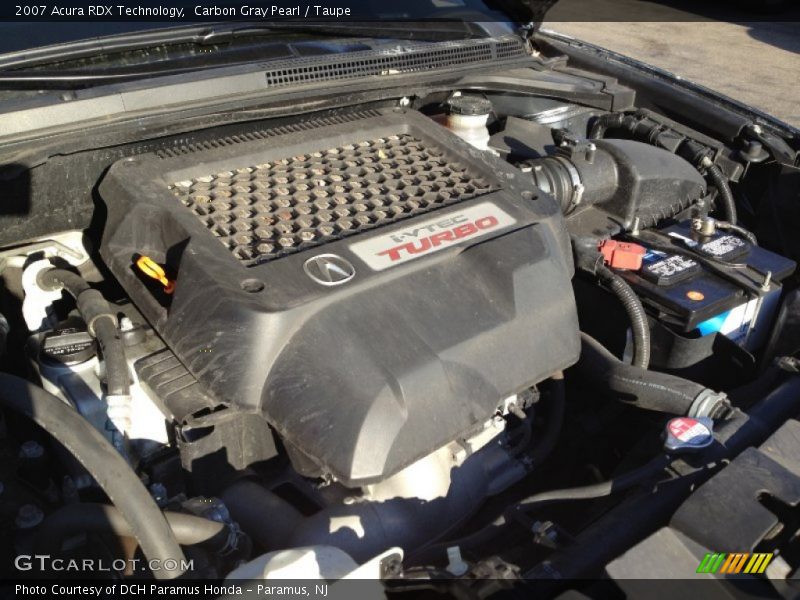 Carbon Gray Pearl / Taupe 2007 Acura RDX Technology
