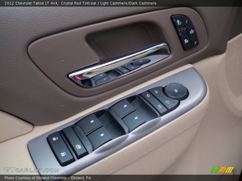 Crystal Red Tintcoat / Light Cashmere/Dark Cashmere 2012 Chevrolet Tahoe LT 4x4