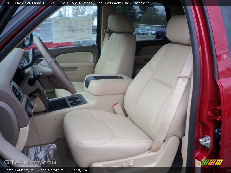 Crystal Red Tintcoat / Light Cashmere/Dark Cashmere 2012 Chevrolet Tahoe LT 4x4