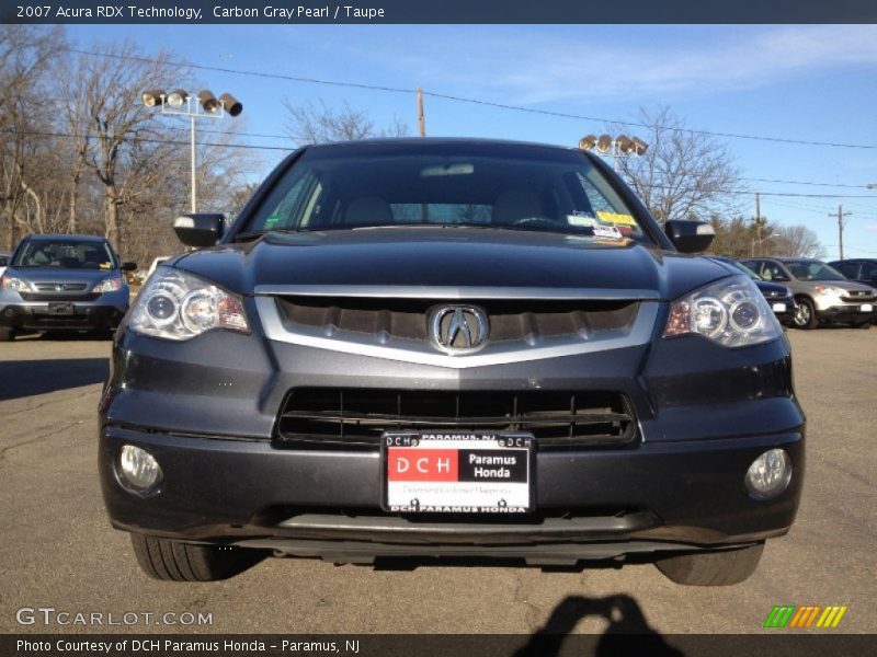 Carbon Gray Pearl / Taupe 2007 Acura RDX Technology